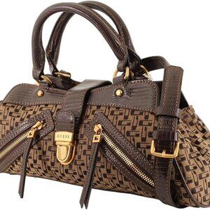 GUESS Women's Hand Bag BELLE VINTAGE by GUESS in Brown Logo